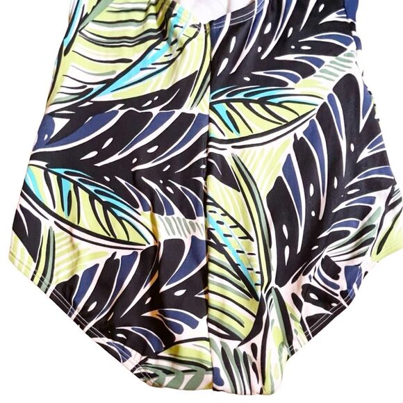 Speedo Flyer Back Tropical Print One Piece Swimsuit Women's Size 30 | S - Picture 4 of 11